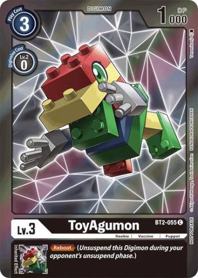 ToyAgumon Event Pack 2 BT2-055 C Release Special Booster 1.0 Digimon card