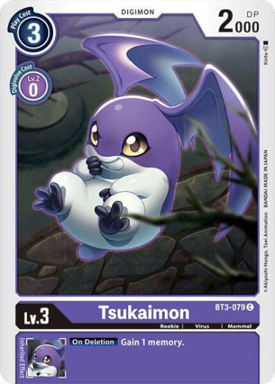 Tsukaimon BT3-079 C Release Special Booster 1.0 Digimon card