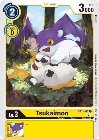 Tsukaimon Tamer Party Vol 3 Promo BT1-045 C Release Special Booster 1.0 Digimon card