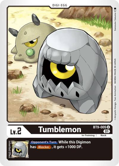 Tumblemon BT9-005 U X Record Digimon card