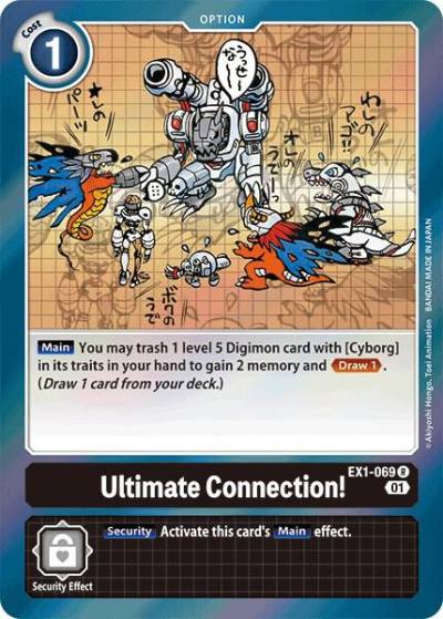 Ultimate Connection EX1-069 R Classic Collection Digimon card
