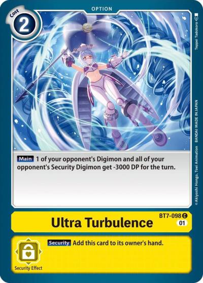 Ultra Turbulence BT7-098 C Next Adventure Digimon card