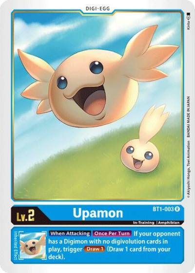 Upamon BT1-003 R Release Special Booster 1.0 Digimon card