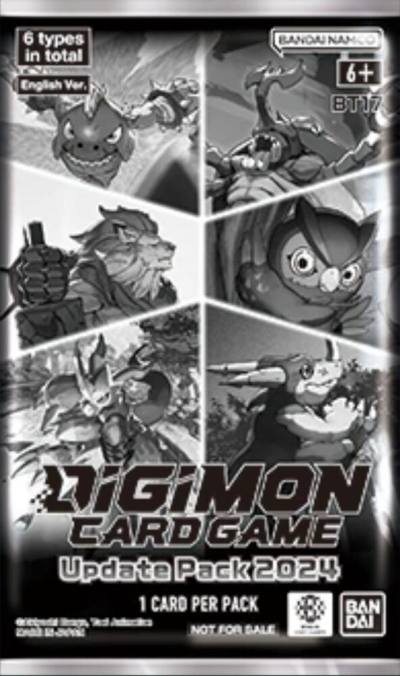 Update Pack 2024  Digimon Promotion Cards Digimon card