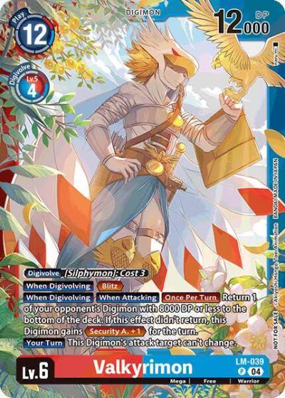 Valkyrimon Limited Card Pack LM-039 P World Convergence Digimon card