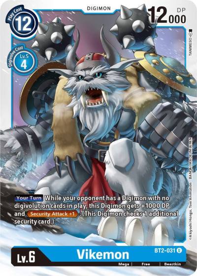 Vikemon BT2-031 U Release Special Booster 1.5 Digimon card