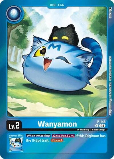 Wanyamon Reprint P-148 P Special Limited Set Digimon card