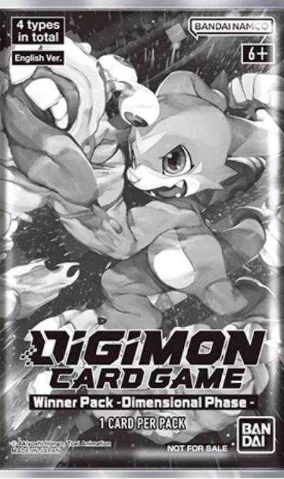 Winner Pack Dimensional Phase  Digimon Promotion Cards Digimon card