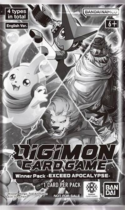 Winner Pack Exceed Apocalypse  Digimon Promotion Cards Digimon card