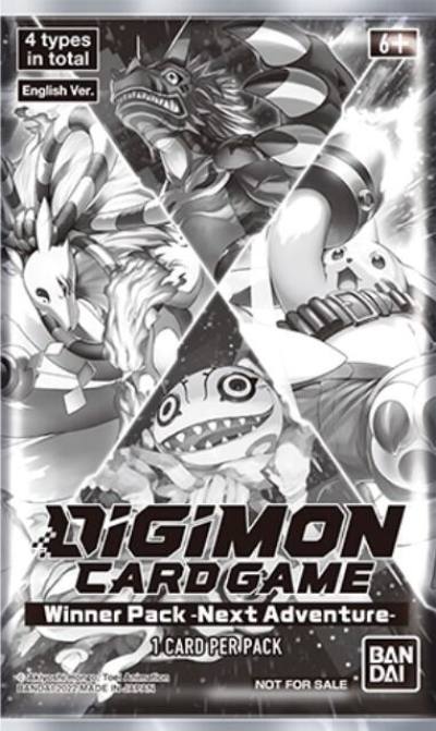 Winner Pack Next Adventure  Digimon Promotion Cards Digimon card
