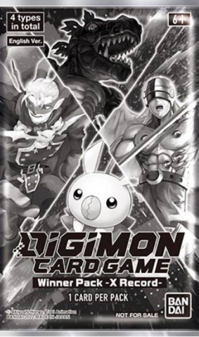Winner Pack X Record  Digimon Promotion Cards Digimon card