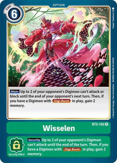 Wisselen BT5-102 R Battle of Omni Digimon card