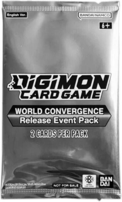 World Convergence Release Event Pack  World Convergence Release Event Cards Digimon card