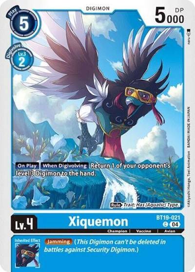 Xiquemon BT19-021 C Release Special Booster 2.0 Digimon card